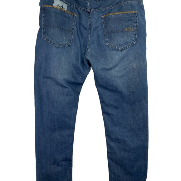 Hermes Paris Mens Sz 42 (42x30) Denim Blue Jeans (AA23) - Picture 9 of 10